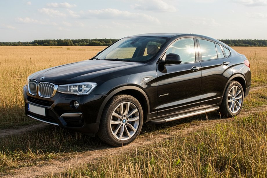BMW X4 F26 2014–2018 Boční nášlapy Duru (2 ks, hliník) Image
