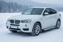 BMW X4 F26 2014–2018 Boční prahy Maya V2 (2 ks, hliník) fotografie 1