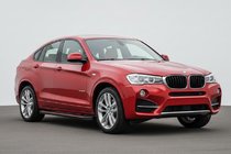 BMW X4 F26 2014–2018 Boční prahy Maya Red (2 ks, hliník) fotografie 1