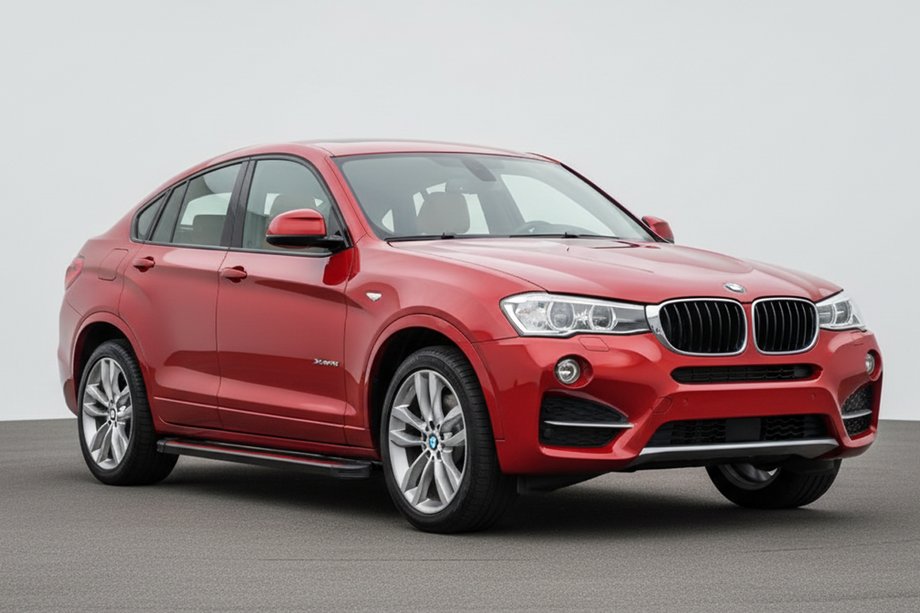 BMW X4 F26 2014–2018 Boční prahy Maya Red (2 ks, hliník) Image