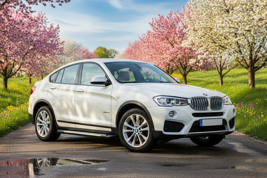 BMW X4 F26 2014–2018 Boční nášlapy Allmond Grey (2 ks, hliník) Image