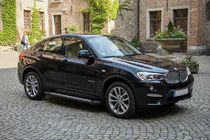 BMW X4 F26 2014–2018 Boční nášlapy Vision New Black (2 ks, hliník) fotografie 1