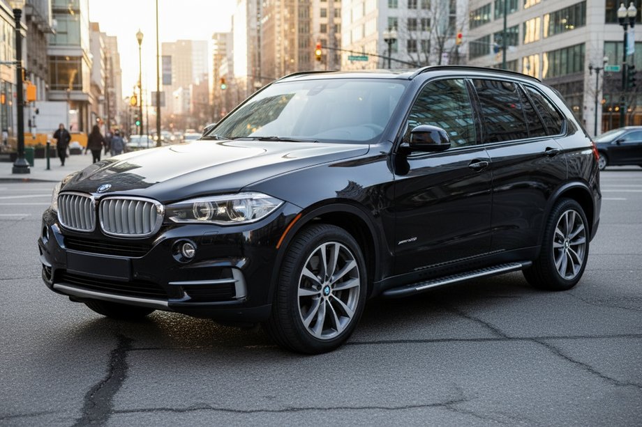 BMW X5 F15 2013–2018 Boční nášlapy Bosphore Grey (2 ks, hliník) Image