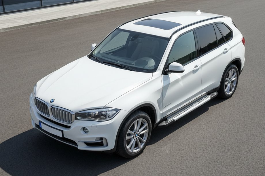 BMW X5 F15 2013–2018 Boční nášlapy Vision New Grey (2 ks, hliník) Image