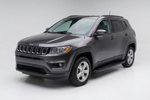 Jeep Compass 2016– Boční nášlapy Bosphore Black (2 ks, hliník) fotografie 1
