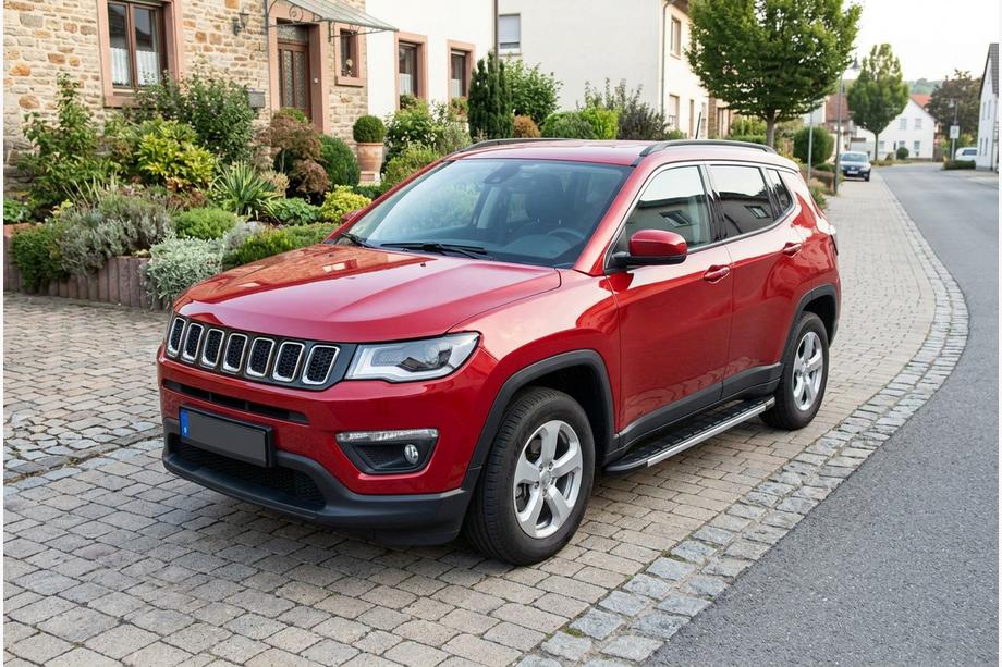 Jeep Compass 2016– Boční nášlapy Duru (2 ks, hliník) Image