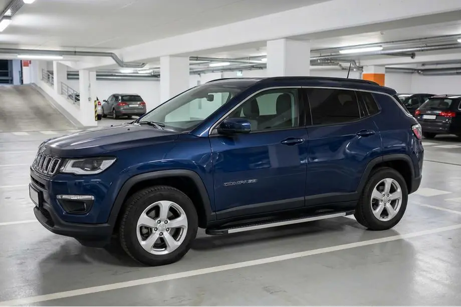 Jeep Compass 2016– Boční nášlapy Maya V1 (2 ks, hliník) Image