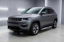 Jeep Compass 2016– Boční nášlapy Mevsim Grey (2 ks, hliník) fotografie 1