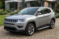 Jeep Compass 2016– Boční nášlapy Line (2 ks, hliník) fotografie 1