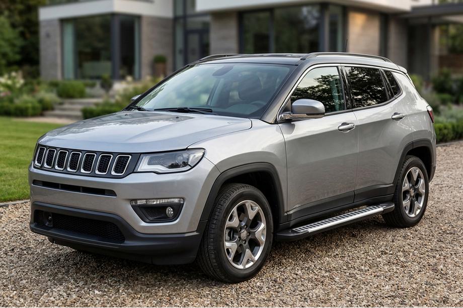 Jeep Compass 2016– Boční nášlapy Line (2 ks, hliník) Image
