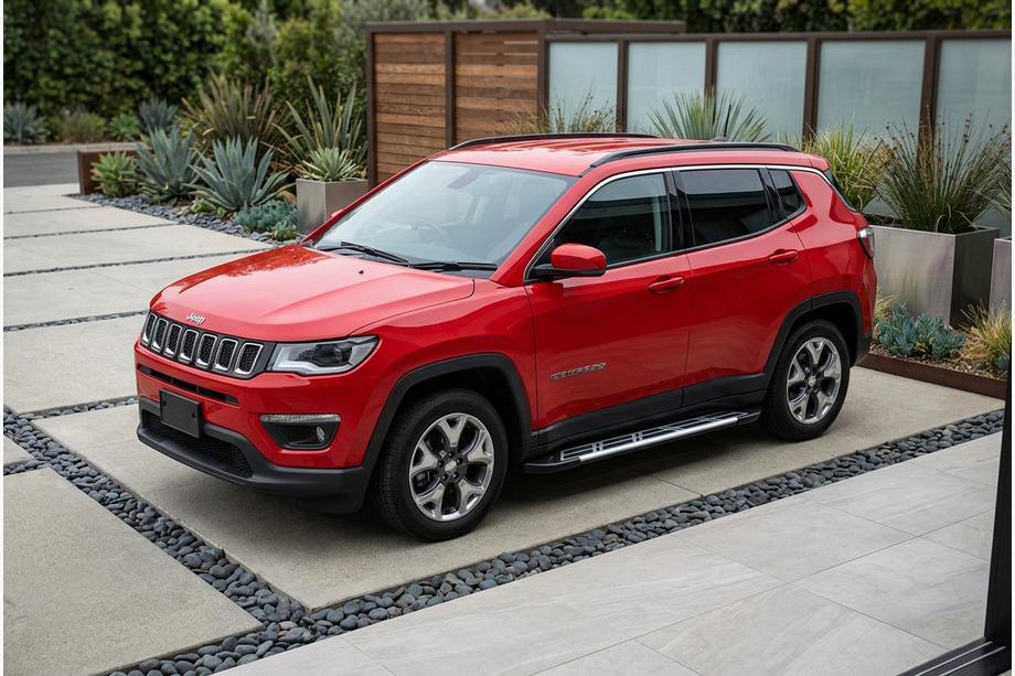 Jeep Compass 2016– Boční nášlapy Sunrise (2 ks, hliník) Image