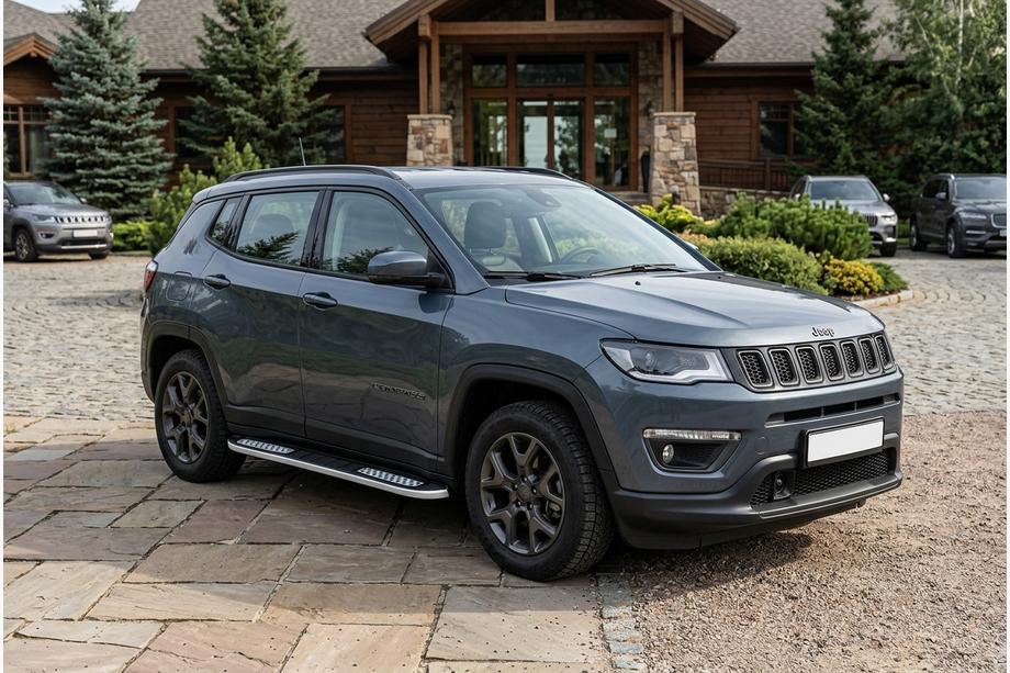 Jeep Compass 2016– Boční nášlapy Tayga V2 (2 ks, hliník) Image