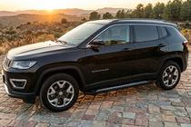 Jeep Compass 2016– Boční nášlapy Vision New Black (2 ks, hliník) fotografie 1