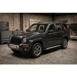Boční nášlapy Vision New Black (2 ks, hliník) Jeep Cherokee/Liberty 2002–2007 fotografie 1