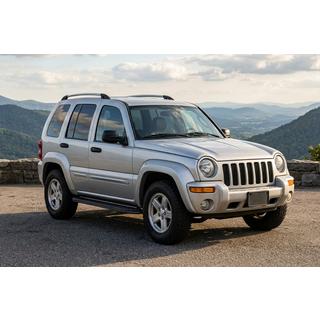 Boční prahy Boshpore Black (2 ks, hliník) Jeep Cherokee/Liberty 2002–2007 fotografie 1