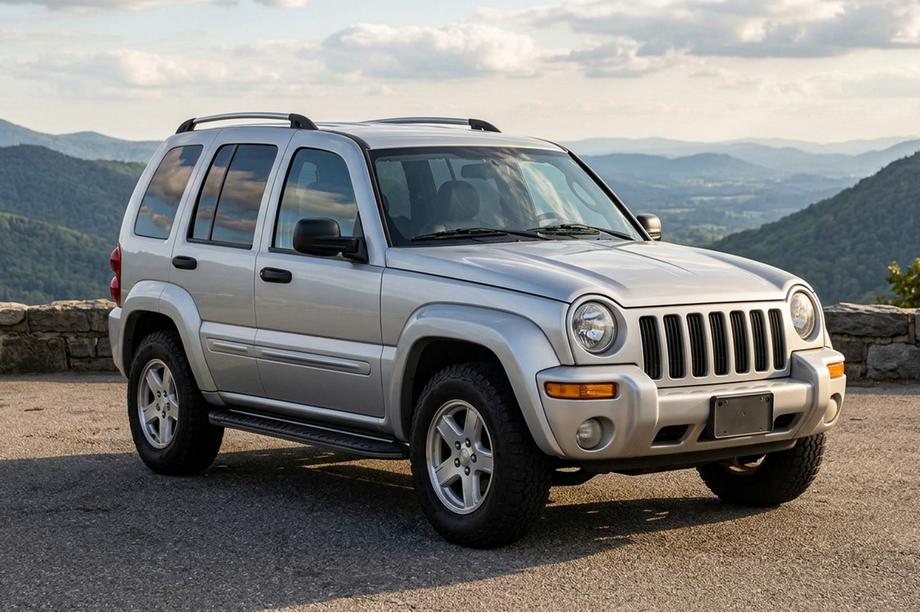 Jeep Cherokee/Liberty 2002–2007 Boční prahy Boshpore Black (2 ks, hliník) Image