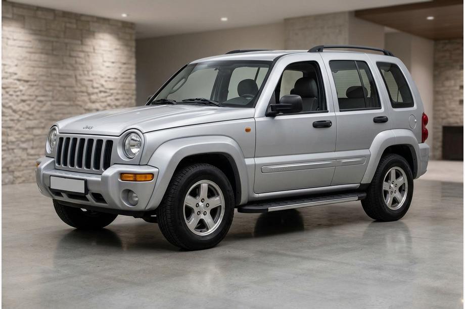 Jeep Cherokee/Liberty 2002–2007 Boční nášlapy Duru (2 ks, hliník) Fotografie 1