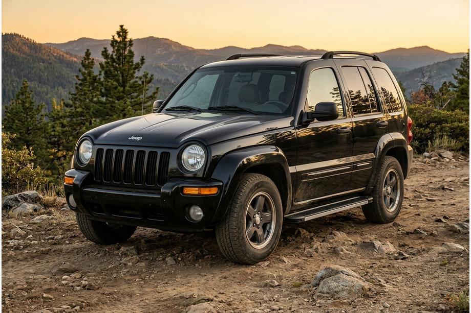 Jeep Cherokee/Liberty 2002–2007 Boční nášlapy Maya V1 (2 ks, hliník) Image
