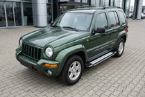Jeep Cherokee/Liberty 2002–2007 Boční nášlapy Rainbow (2 ks, hliník) fotografie 1