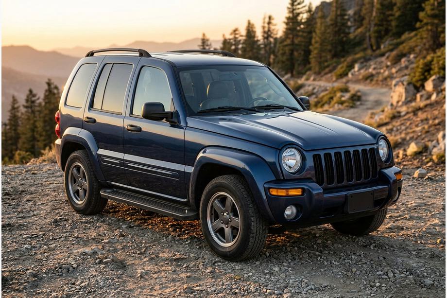 Jeep Cherokee/Liberty 2002–2007 Boční prahy Allmond Black (2 ks, hliník) Image