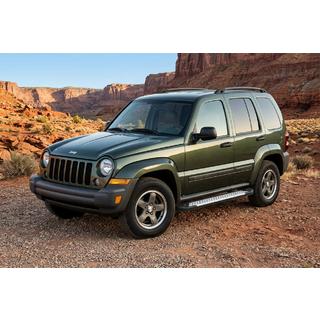 Boční nášlapy Allmond Grey (2 ks, hliník) Jeep Cherokee/Liberty 2002–2007 fotografie 1