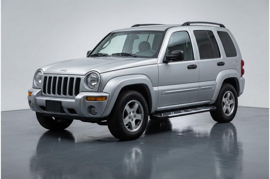 Jeep Cherokee/Liberty 2002–2007 Boční nášlapy Sunrise (2 ks, hliník) Fotografie 1