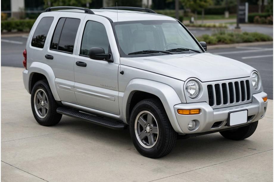 Jeep Cherokee/Liberty 2002–2007 Boční nášlapy Tayga Black (2 ks, hliník) Image