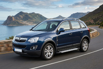 Opel Antara 2006–2017 Boční nášlapy Vision New Grey (2 ks, hliník) 2016–2018 fotografie 1