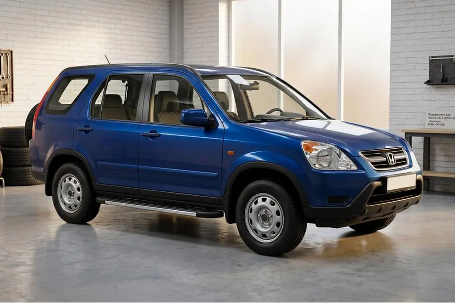 Honda CRV 2001–2006 Boční nášlapy Duru (2 ks, hliník) Image