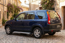 Honda CRV 2001–2006 Boční prahy Maya V2 (2 ks, hliník) fotografie 1