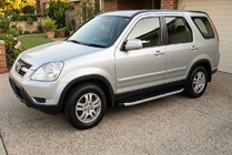 Honda CRV 2001–2006 Boční nášlapy Fullmond (2 ks, hliník) fotografie 1