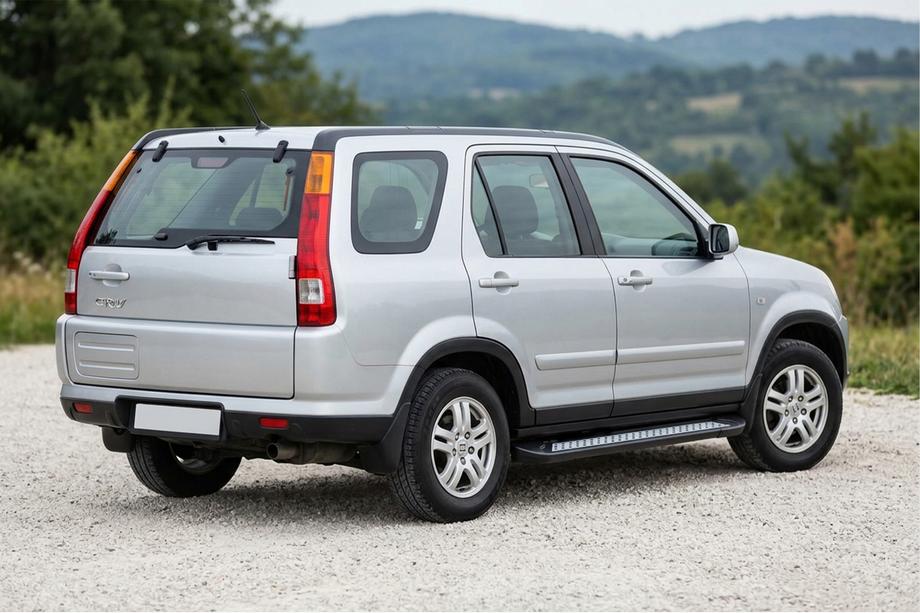 Honda CRV 2001–2006 Boční nášlapy Vision New Black (2 ks, hliník) Image