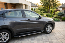 Honda HR-V 2014–2021 Boční nášlapy Bosphore Grey (2 ks, hliník) fotografie 1