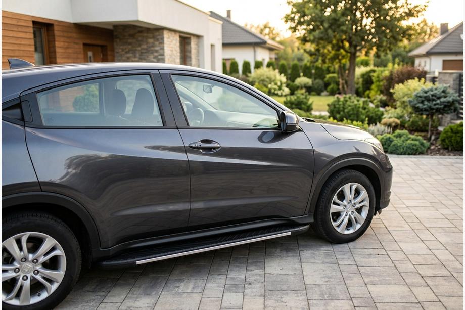 Honda HR-V 2014–2021 Boční nášlapy Bosphore Grey (2 ks, hliník) Image