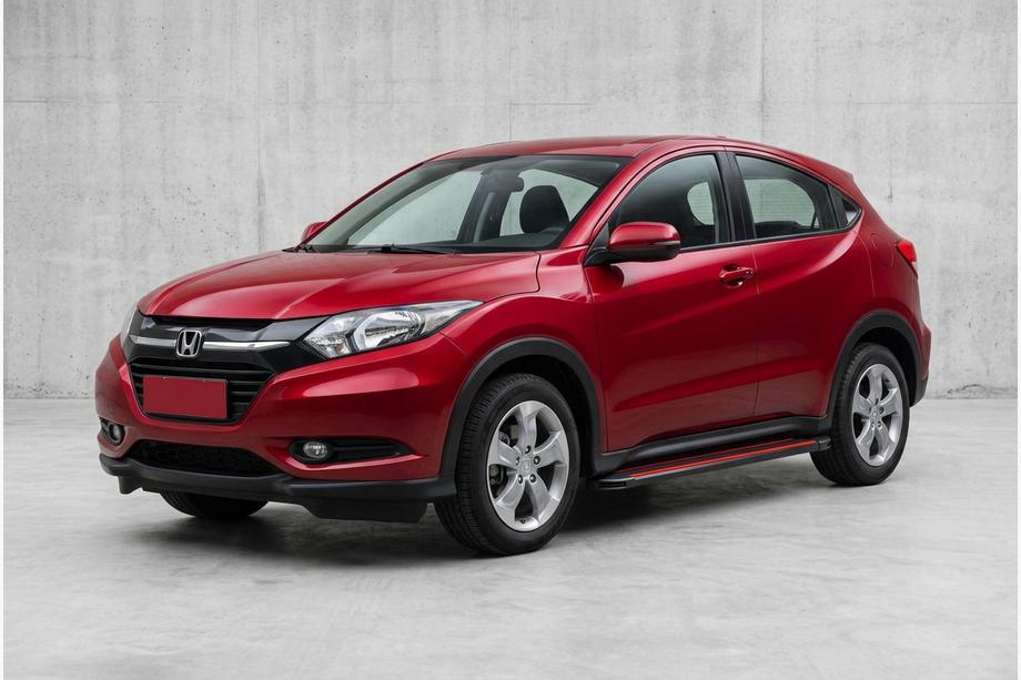 Honda HR-V 2014–2021 Boční prahy Maya Red (2 ks, hliník) Image