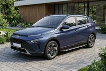 Hyundai Bayon 2021– Boční nášlapy Bosphore Grey (2 ks, hliník) fotografie 1