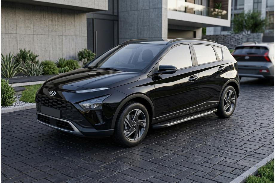 Hyundai Bayon 2021– Boční prahy Bosphore Duru (2 ks, hliník) Image