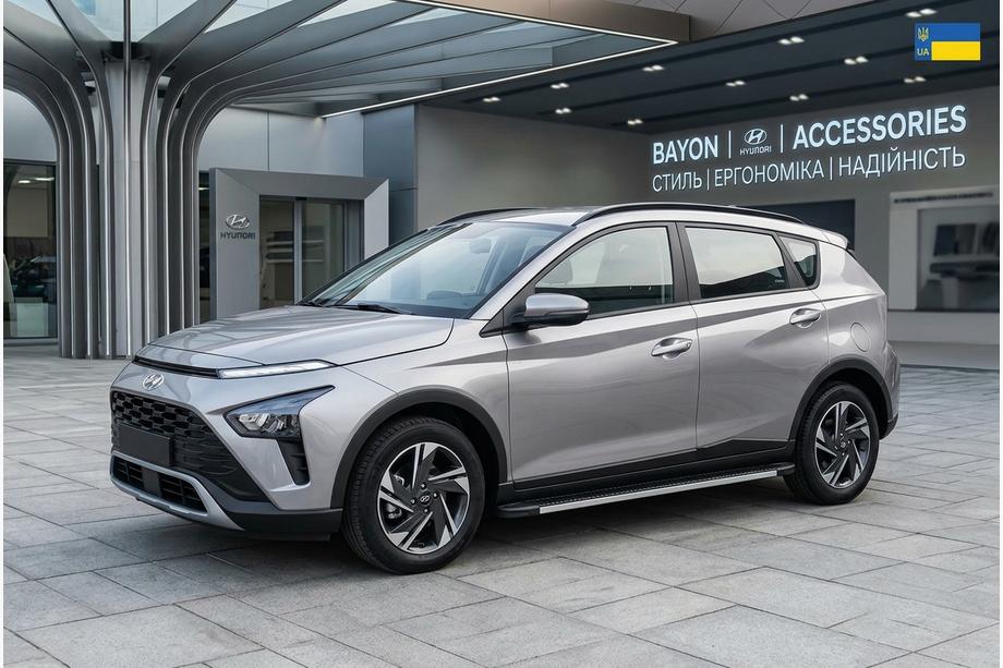 Hyundai Bayon 2021– Boční nášlapy Maya V1 (2 ks, hliník) Image