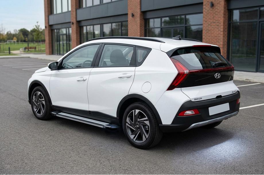 Hyundai Bayon 2021– Boční nášlapy Rainbow (2 ks, hliník) Image