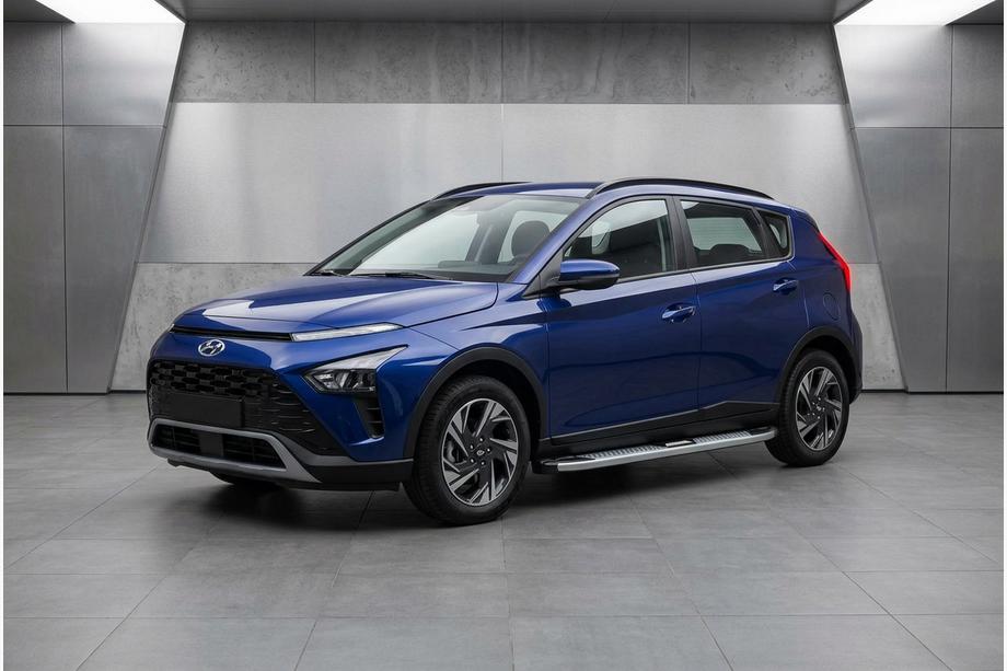 Hyundai Bayon 2021– Boční nášlapy Mevsim Grey (2 ks, hliník) Image