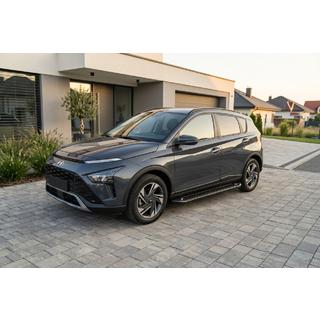 Boční prahy Allmond Black (2 ks, hliník) fotografie 1