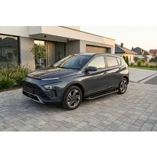 Boční prahy Allmond Black (2 ks, hliník) fotografie 1