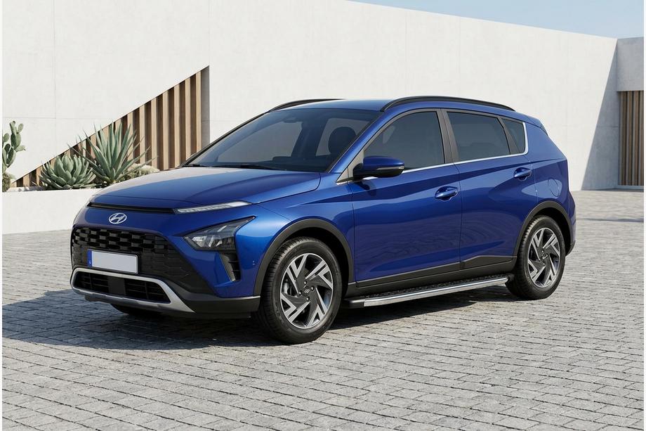 Hyundai Bayon 2021– Boční nášlapy BlackLine (2 ks, hliník) Image