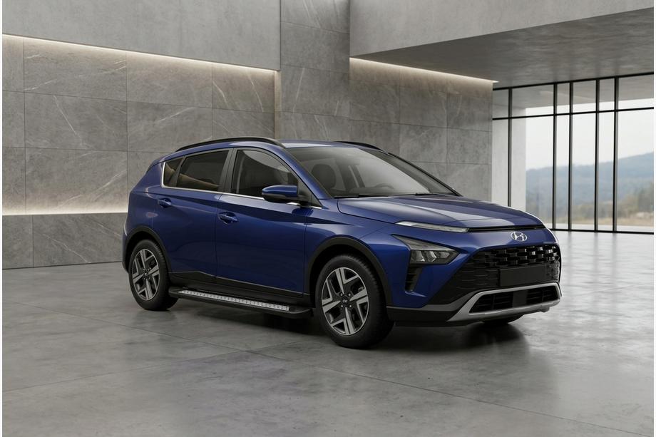 Hyundai Bayon 2021– Boční nášlapy Vision New Black (2 ks, hliník) Image