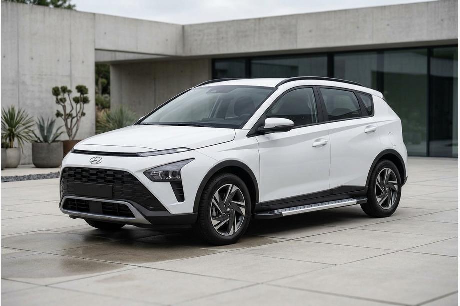 Hyundai Bayon 2021– Boční nášlapy Vision New Grey (2 ks, hliník) Image