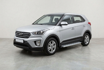 Hyundai Creta 2014–2020 Boční prahy Maya V2 (2 ks, hliník) fotografie 1