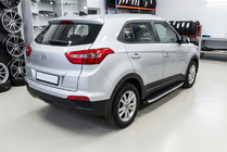 Hyundai Creta 2014–2020 Boční nášlapy Fullmond (2 ks, hliník) fotografie 2