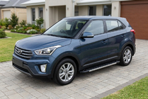 Hyundai Creta 2014–2020 Boční nášlapy RedLine (2 ks, hliník) fotografie 1