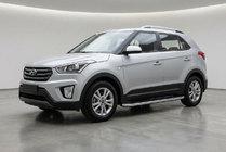 Hyundai Creta 2014–2020 Boční nášlapy Tayga Grey (2 ks, hliník) fotografie 1