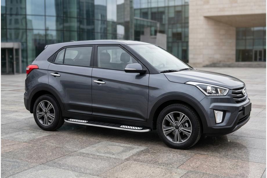 Hyundai Creta 2014–2020 Boční nášlapy Tayga V2 (2 ks, hliník) Image
